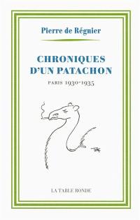 Chroniques d'un patachon : Paris, 1930-1935