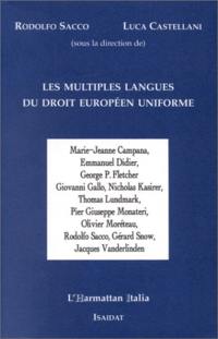 Les multiples langues du droit européen uniforme