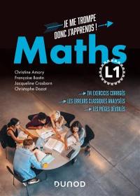 Maths L1 : je me trompe, donc j'apprends !