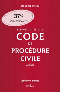 Code de procédure civile 2025, annoté