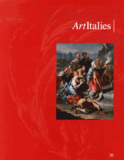 Art Italies : la revue de l'AHAI, n° 20