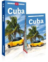 Cuba : 3 en 1 : guide, atlas, carte laminée