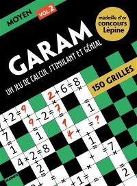 Garam, un jeu de calcul stimulant et génial : niveau moyen 2
