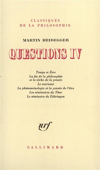 Questions. Vol. 4