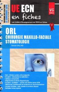 ORL, chirurgie maxillo-faciale et stomatologie