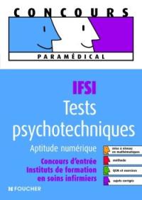 Tests psychotechniques IFSI : aptitude numérique : concours d'entrée Instituts de formation en soins infirmiers