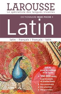Dictionnaire maxipoche + latin : latin-français, français-latin
