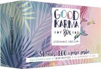 Good karma box : 50 cartes 100 % pensées positives : reconnexion, inspiration, alignement à soi