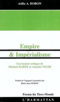 Empire et impérialisme : une lecture critique de Michael Hardt et Antonio Negri
