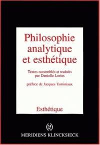 Philosophie analytique et esthétique