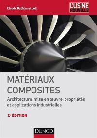 Matériaux composites : architecture, mise en oeuvre, propriétés et applications industrielles