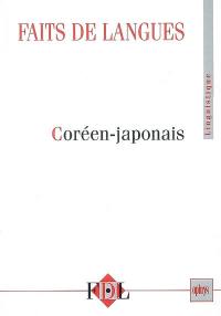 Faits de langues, n° 17. Coréen-japonais