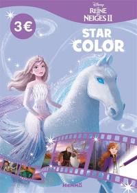La reine des neiges II : Elsa sur cheval : star color
