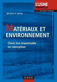 Matériaux et environnement : choix éco-responsable en conception