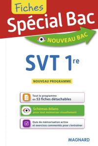 SVT 1re : nouveau programme, nouveau bac
