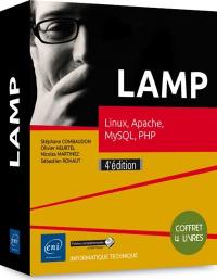 LAMP Linux, Apache, MySQL, PHP : maîtrisez vos applications Web Open Source : coffret 4 livres
