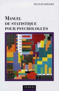 Manuel de statistique pour psychologues
