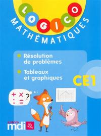 Logico mathématiques CE1 : résolution de problèmes, tableaux et graphiques