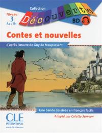 Contes et nouvelles : niveau 3, A2-B1 : une bande dessinée en français facile