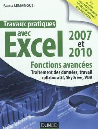 Travaux pratiques avec Excel 2007 et 2010, fonctions avancées : traitement des données, travail collaboratif, Windows Live SkyDrive, VBA