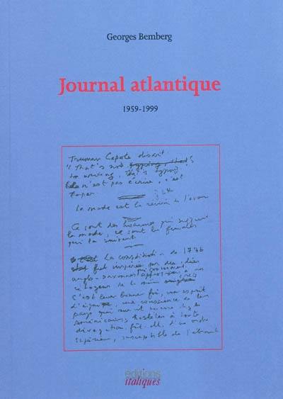Journal Atlantique : 1959-1999