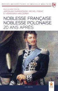 Noblesse française, noblesse polonaise : 20 ans après