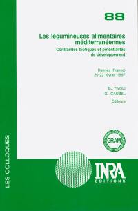 Les légumineuses alimentaires méditerranéennes : contraintes biotiques et potentialités de développement, Rennes (France), 20-22 février 1997