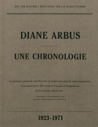 Diane Arbus : une chronologie, 1923-1971