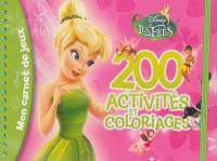 Les fées, 200 activités et coloriages : mon carnet de jeux