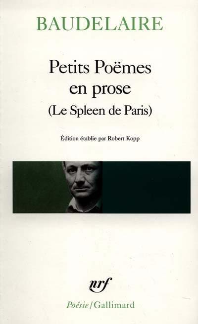 Petits poèmes en prose : le Spleen de Paris