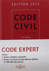 Code civil 2015 : jurisprudence & doctrine sur CD-Rom