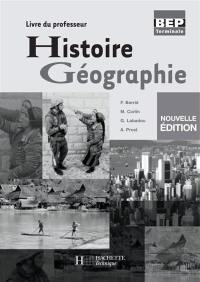 Histoire géographie terminale BEP : livre du professeur
