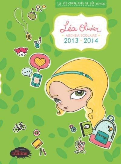 Agenda scolaire Léa Olivier 2013-2014