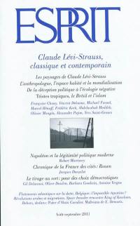 Esprit, n° 377. Claude Lévi-Strauss, classique et contemporain