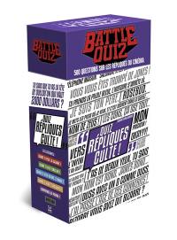 Battle quiz : quiz répliques culte ! : 500 questions sur les répliques du cinéma