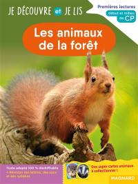Les animaux de la forêt : premières lectures, début et milieu de CP