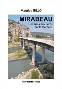 Mirabeau : des bacs aux ponts sur la Durance